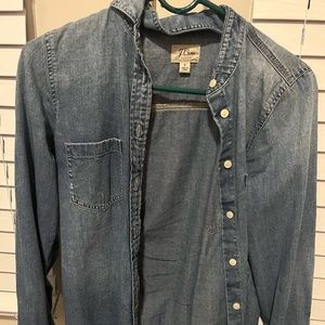 J Crew Denim Top